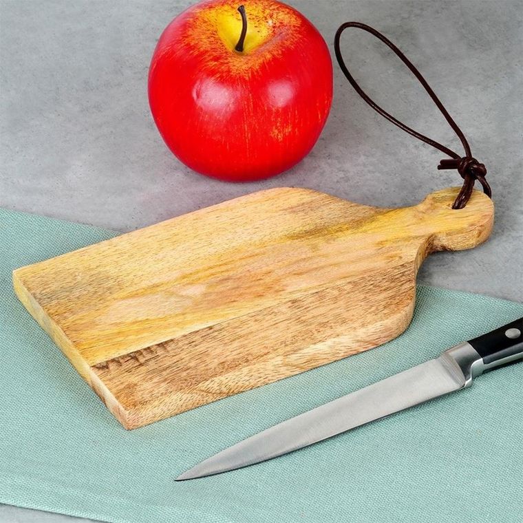 Vilde, deska do krojenia i serwowania drewniana, 19.5-10 cm