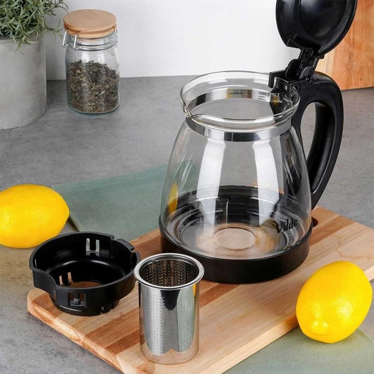 Vilde, dzbanek szklany z sitkiem, 2l