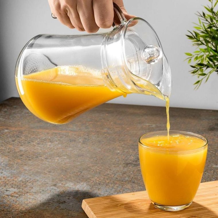 Vilde, dzbanek szklany z uchwytem i pokrywką, 1,4 l