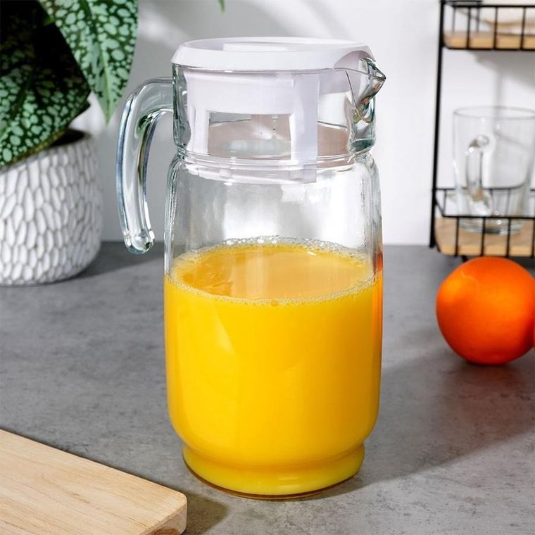 Vilde, dzbanek z pokrywką, szklany, 2l