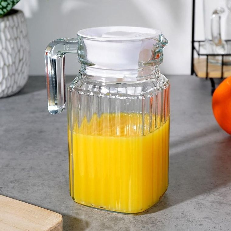 Vilde, dzbanek z pokrywką, szklany, 650 ml