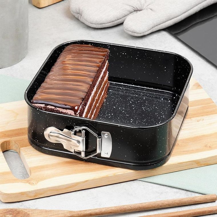 Vilde, forma do pieczenia, rozpinana, granitowa, 20-20-6,8 cm