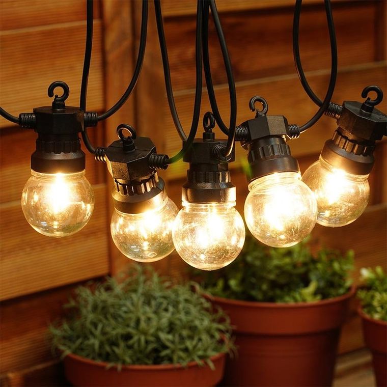 Vilde, girlanda ogrodowa LED 9.5 m, 20 szt.