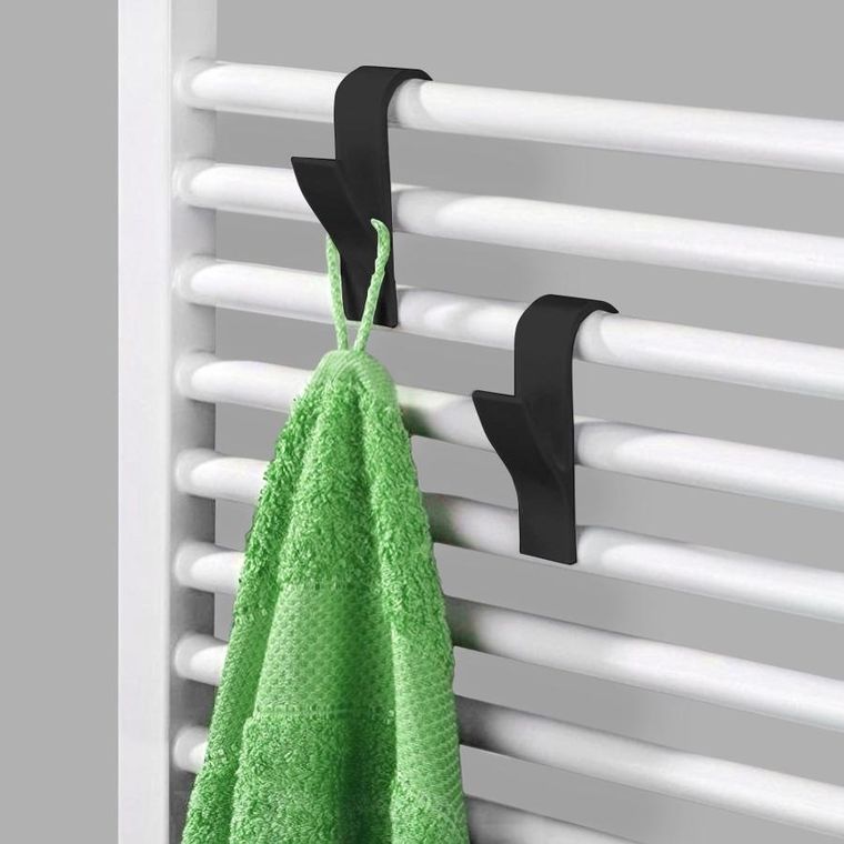 Vilde, haczyk wieszak na kaloryfer, 2 szt.