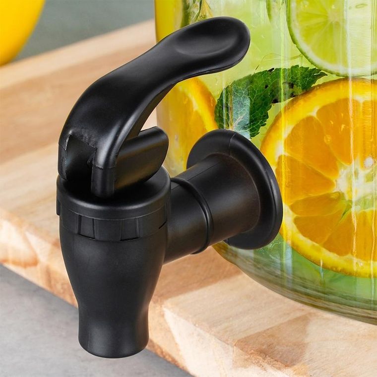 Vilde, kranik do słoja na napoje, czarny