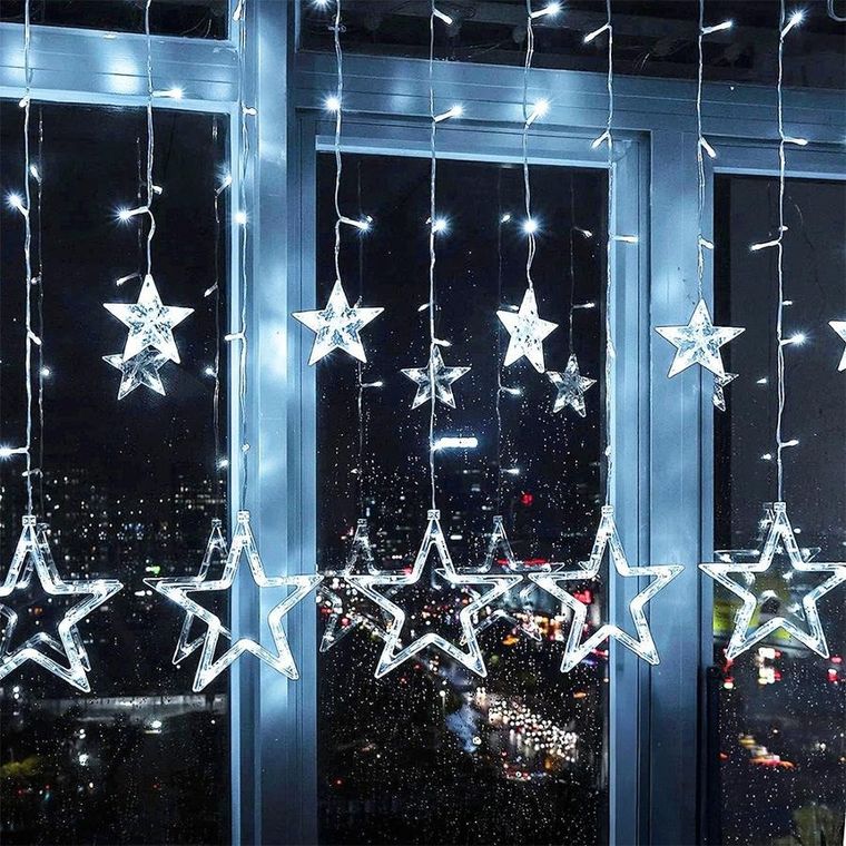 Vilde, kurtyna świetlna zewnętrzna, 120 LED, 2,5m