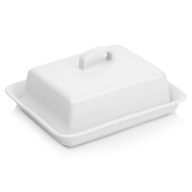 Vilde, maselniczka ceramiczna, biała