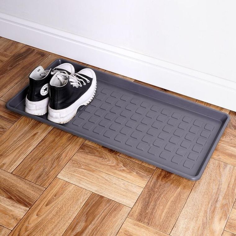 Vilde, mata na buty, szara, 70-35 cm