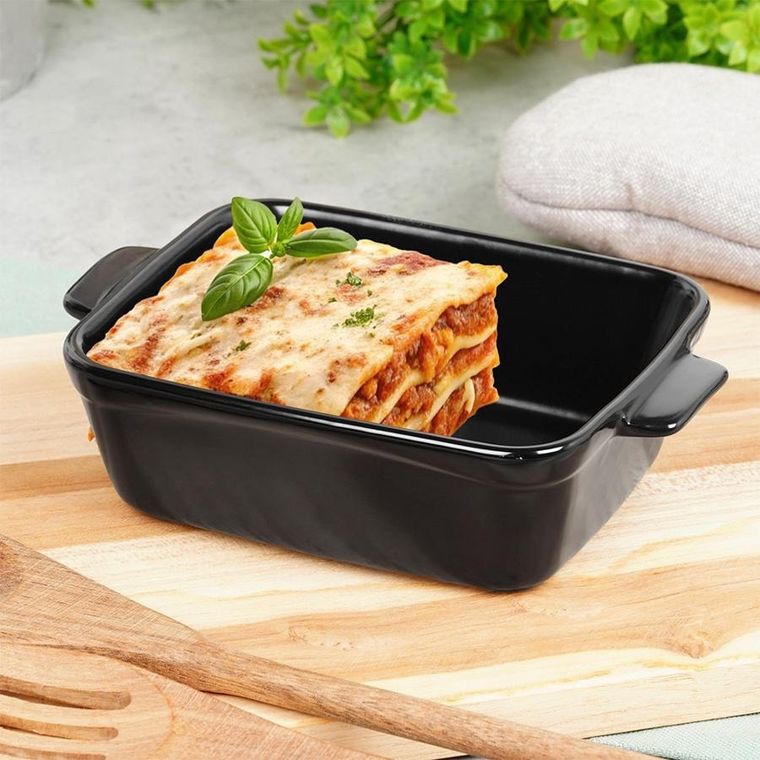 Vilde, naczynie żaroodporne, ceramiczne, czarne, 350 ml