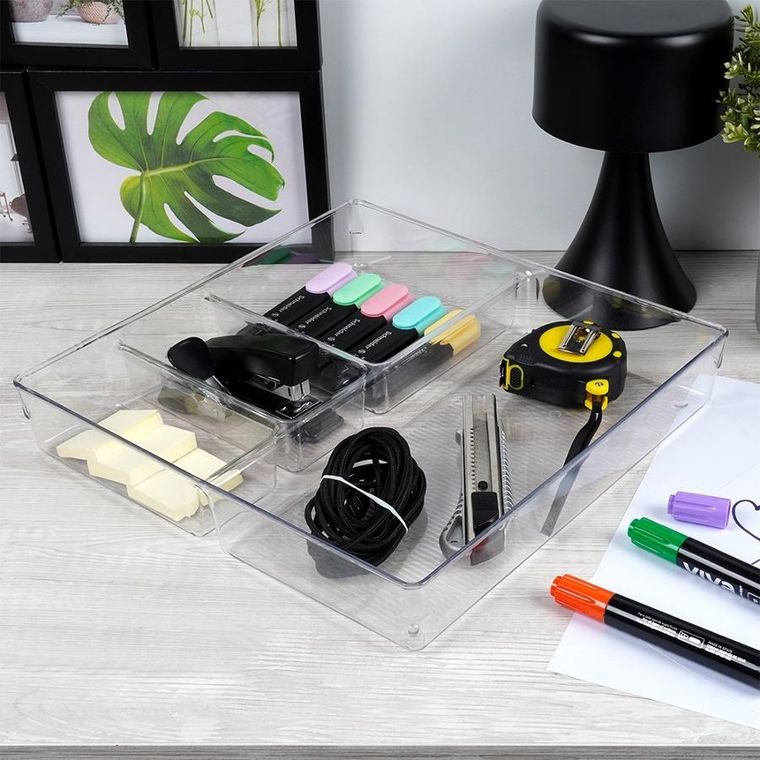 Vilde, organizer do szuflady z przegródkami, 31-31-5.5 cm