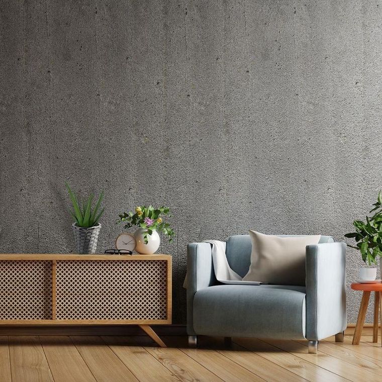 Vilde, osłonka na kwiaty, pleciona, szara, koszyk boho, 16-17 cm