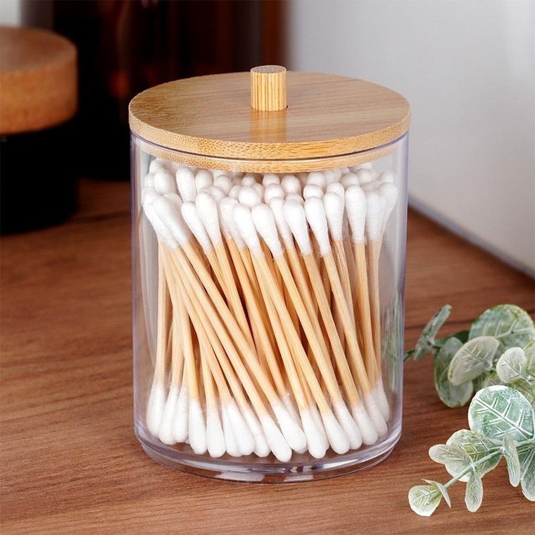 Vilde, pojemnik na patyczki i płatki kosmetyczne