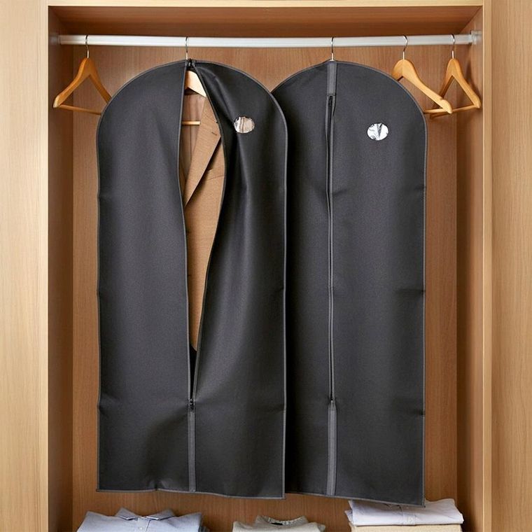 Vilde, pokrowiec na ubrania, 60-135 cm, 2 szt.