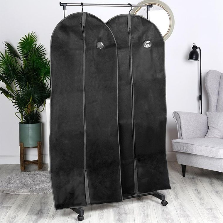 Vilde, pokrowiec na ubrania, 60-150 cm, 2 szt.