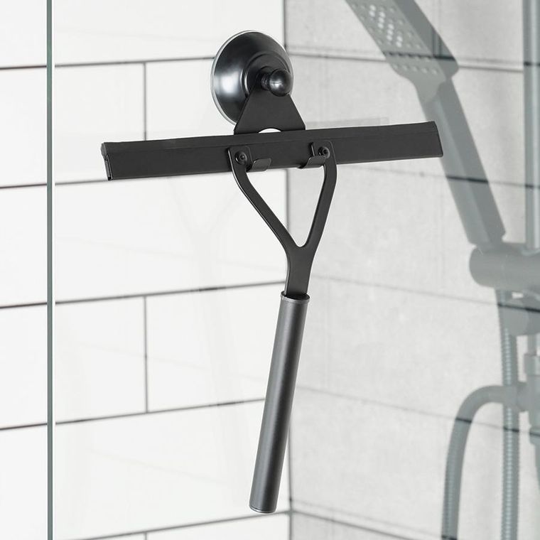 Vilde, ściągaczka do szyb zawieszana, czarna