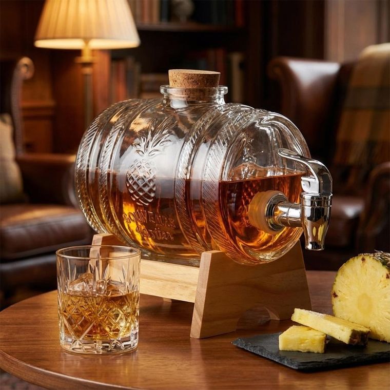 Vilde, słój do napojów z kranikiem i stojakiem, 1l