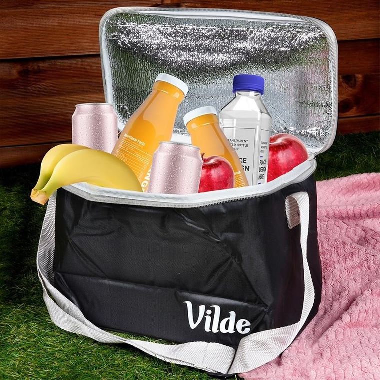 Vilde, torba termiczna, czarna, 10 l
