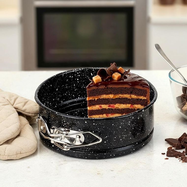 Vilde, tortownica rozpinana, granitowa, 12 cm