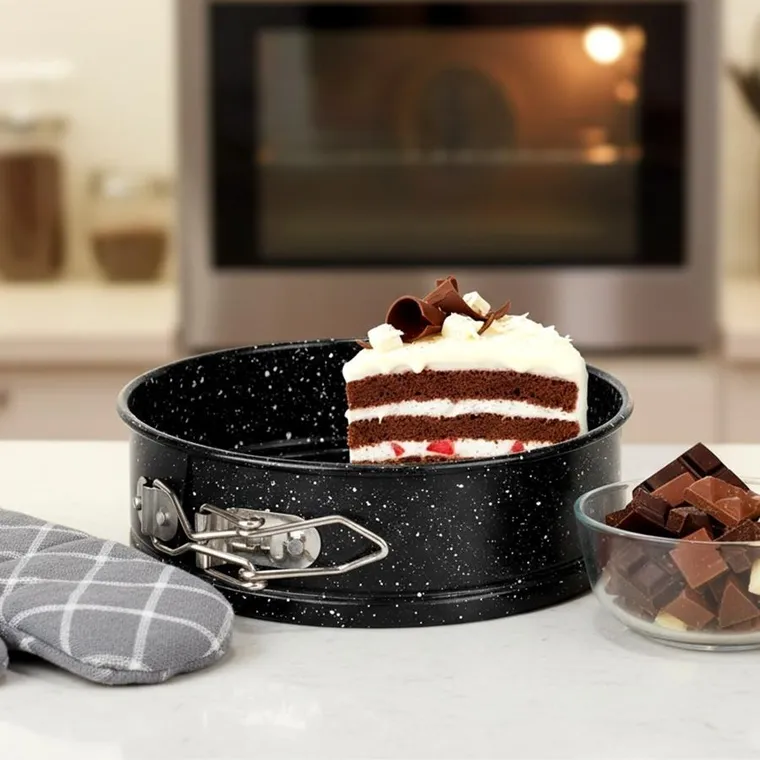 Vilde, tortownica rozpinana, granitowa, 14 cm