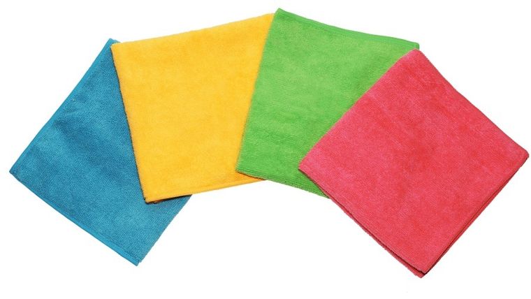 Vileda, Mikrofibra Clors Extra Large, ściereczka z mikrofibry, 4 szt., 159616