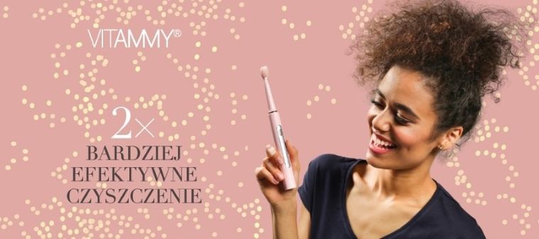 Vitammy, Harmony, szczoteczka soniczna, pink