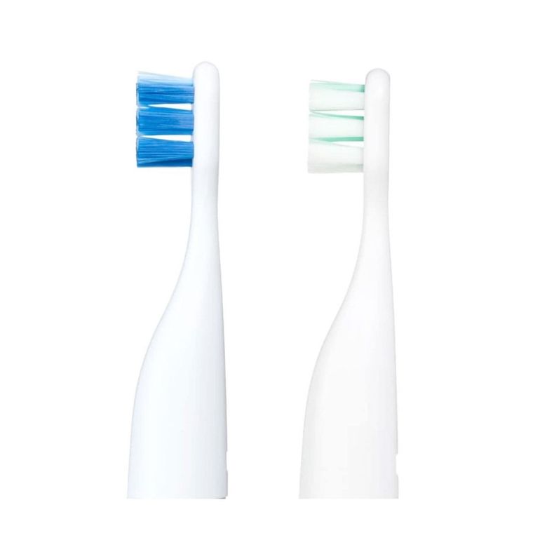 Vitammy, Smile, końcówki do szczoteczki, niebiesko-zielone, 2 szt.