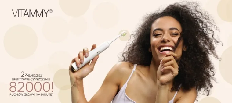 Vitammy, Symphony, szczoteczka soniczna, white