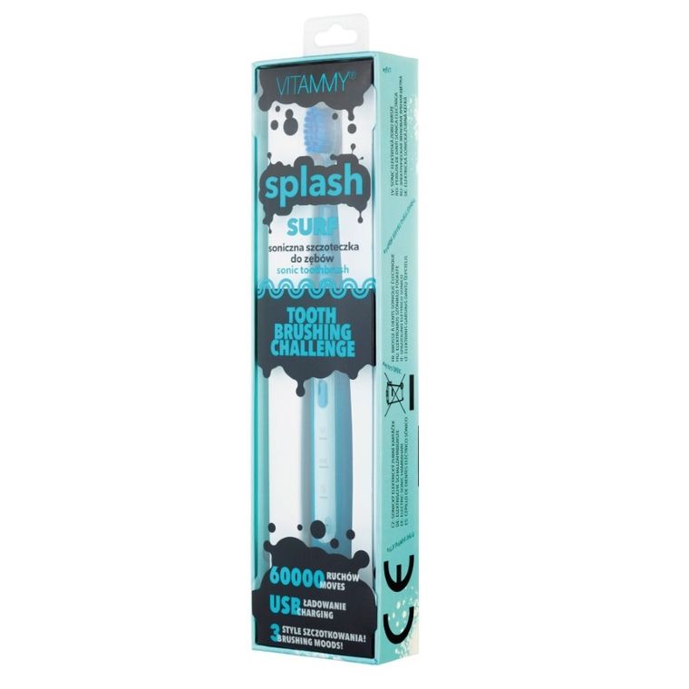 Vitammy, szczoteczka soniczna do zębów, turkusowa