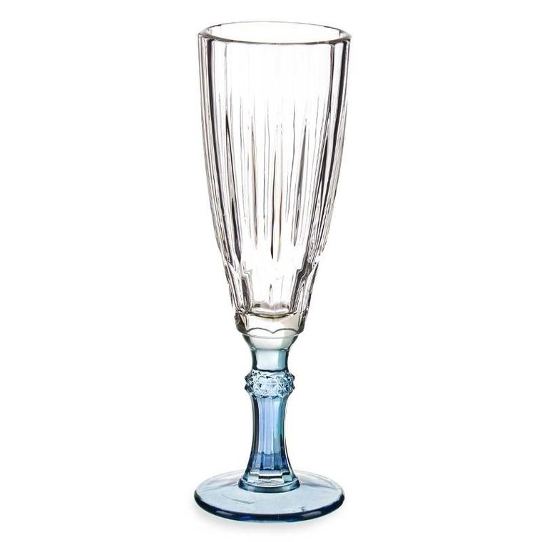 Vivalto, kieliszek do szampana z kolorową nóżką, 170 ml, 6 szt.