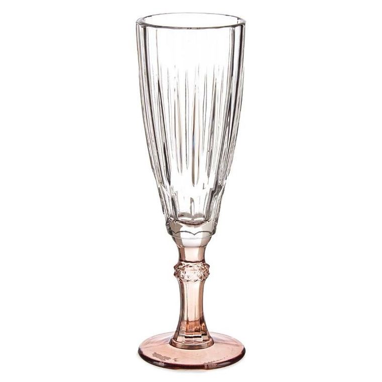 Vivalto, kieliszek do szampana z kolorową nóżką, 170 ml, 6 szt.