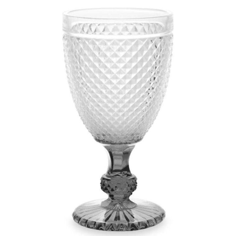 Vivalto, kieliszek do wody z kryształowym wzorem, 256 ml, 6 szt.