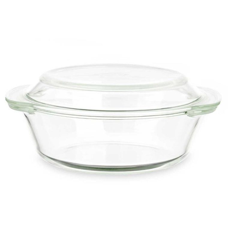Vivalto, okrągłe naczynie żaroodporne z pokrywką, 2 l