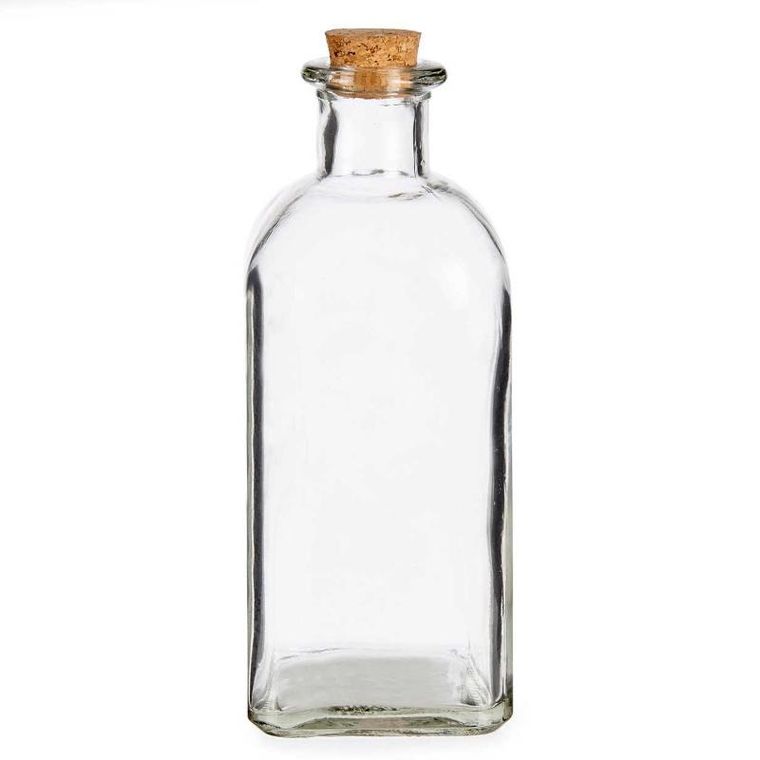 Vivalto, szklana butelka z korkiem