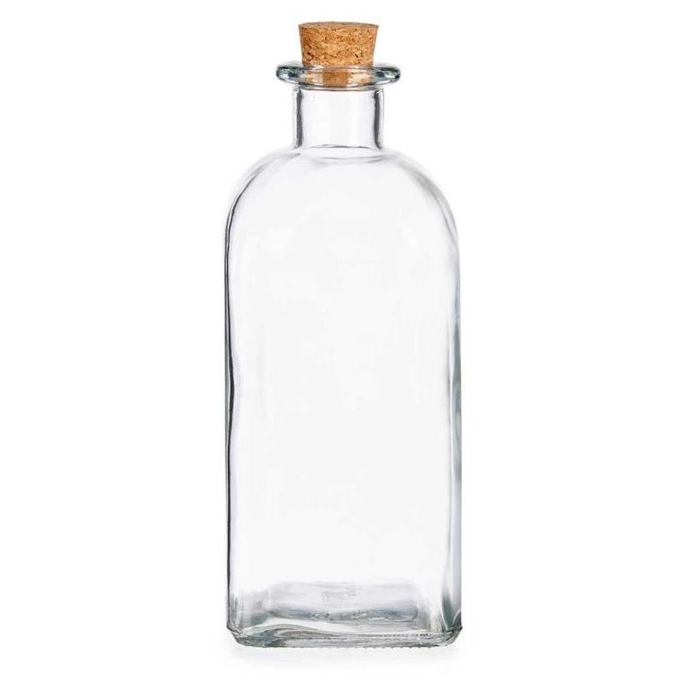 Vivalto, szklana butelka z korkiem