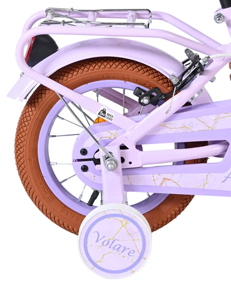 Volare, Ashley, rower, fioletowy, 12"