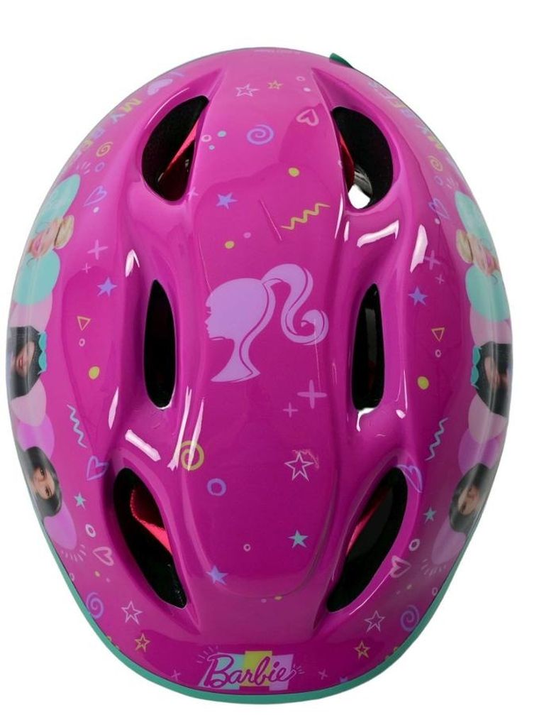 Volare, Barbie, kask ochronny, 52-56 cm