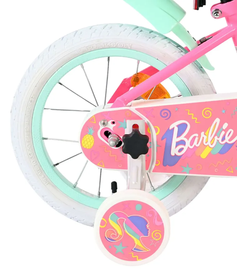 Volare, Barbie, rower, różowy, 14"