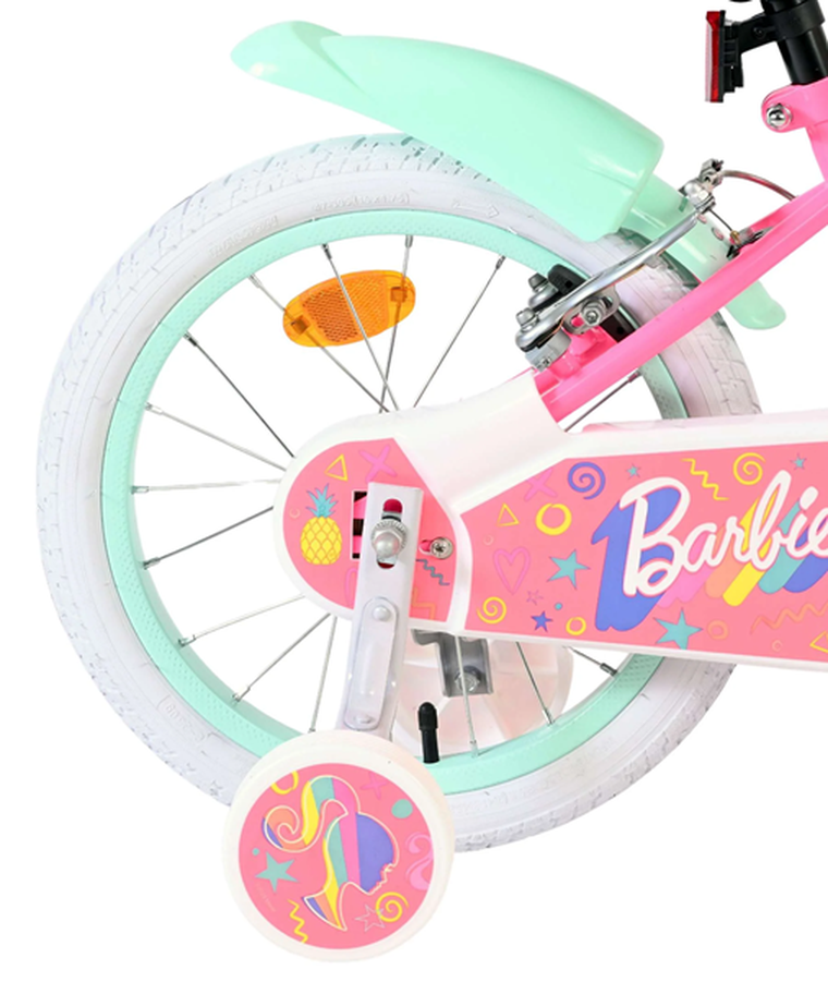 Volare, Barbie, rower, różowy, 16"