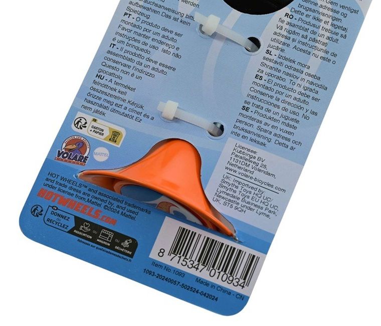 Volare, Hot Wheels, trąbka rowerowa