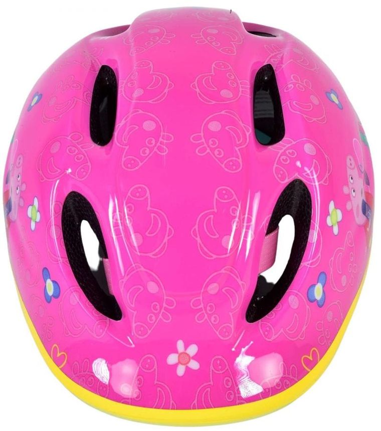 Volare, Peppa Pig, kask rowerowy, 51-55 cm