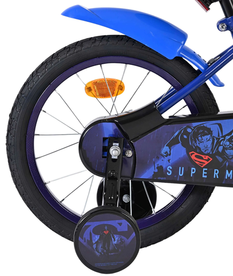 Volare, Superman, rower, niebieski, 16"