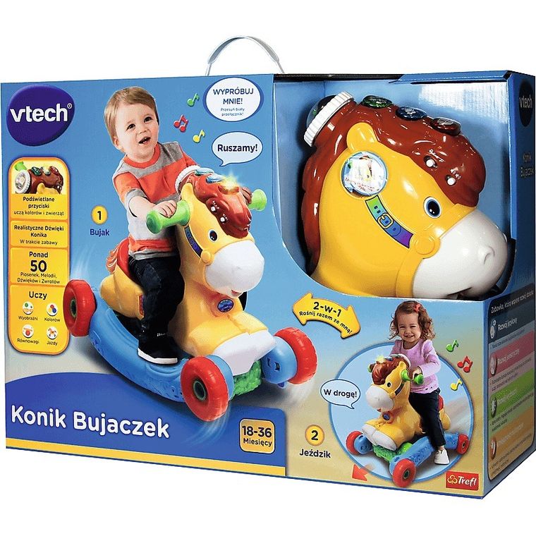 Vtech, interaktywny konik bujaczek