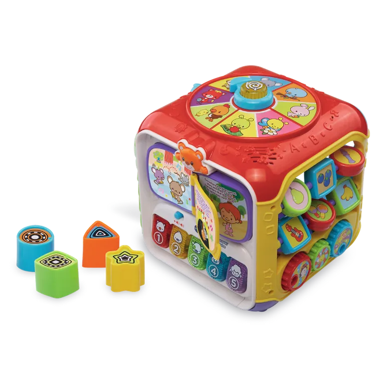 Vtech, kostka aktywności, zabawka interaktywna