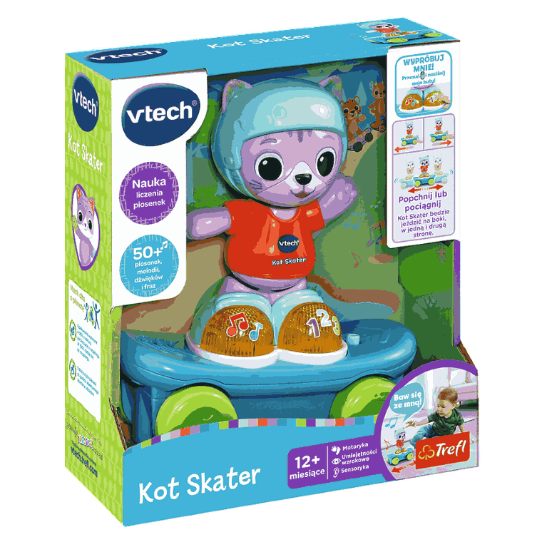 Vtech, Kot Skater, zabawka interaktywna