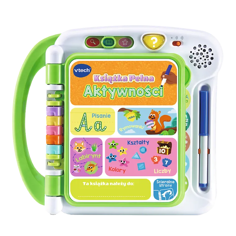 Vtech, Książka Pełna Aktywności, edukacyjna zabawka interaktywna