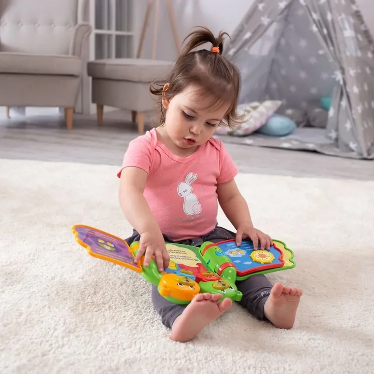 Vtech, Misiowa Rodzinka, Rymowanki-Przytulanki, książeczka interaktywna