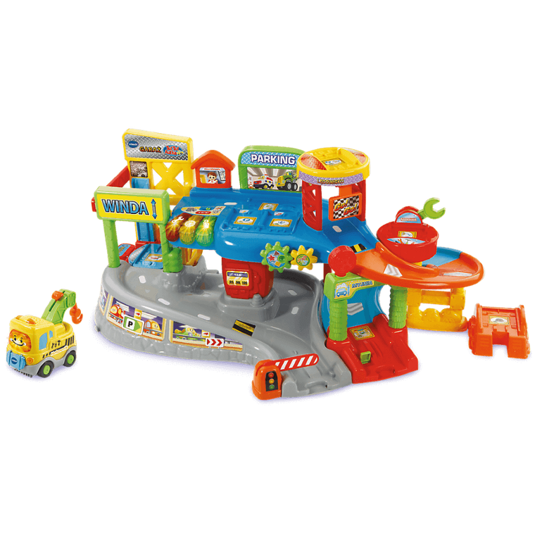 Vtech, Tut Tut Autka, Garaż, zestaw z pojazdem