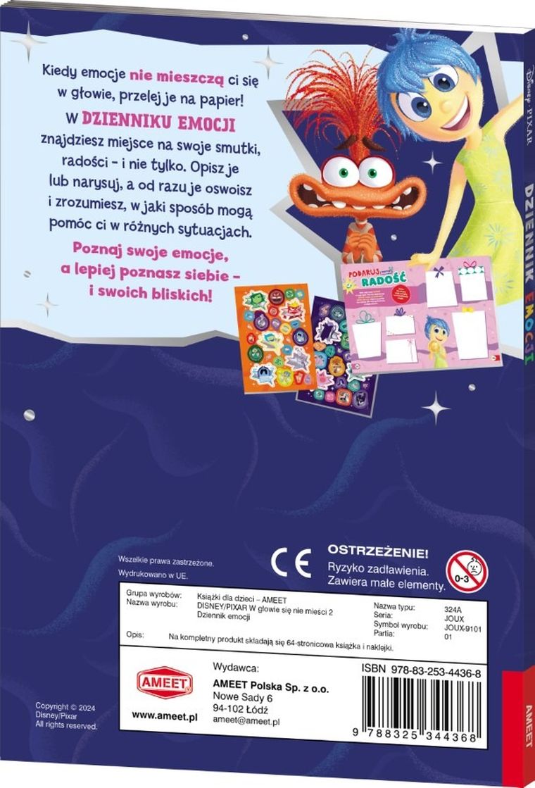 W głowie się nie mieści 2. Dziennik emocji