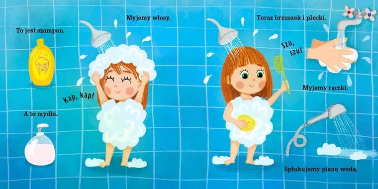 W kąpieli. Pierwsze zdania