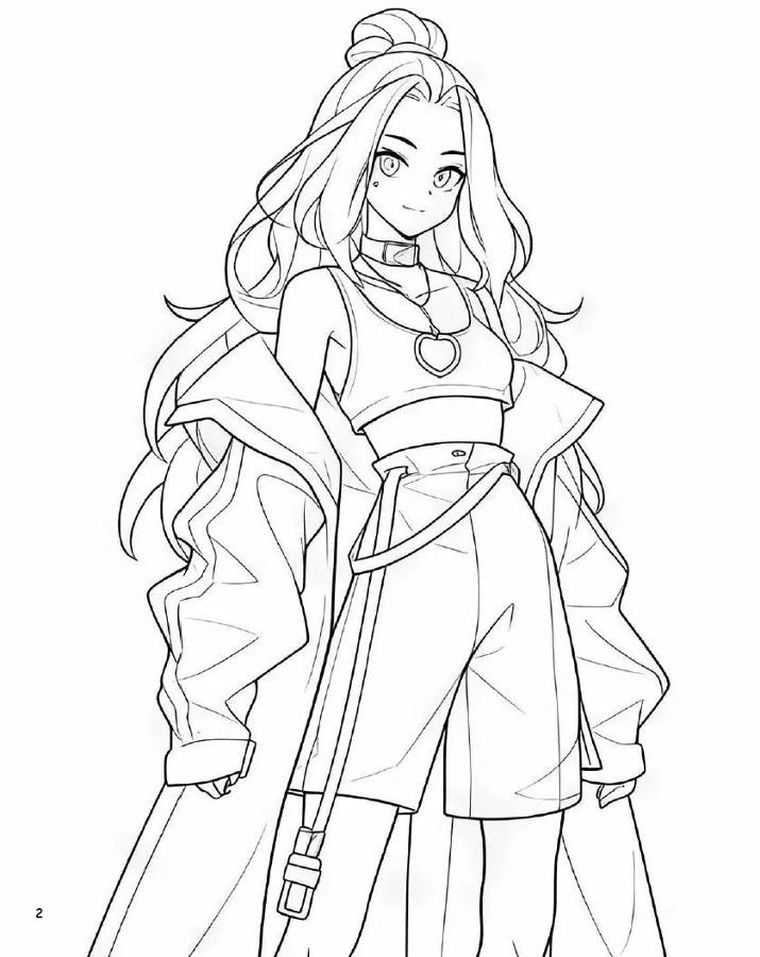 W świecie trendów. Kolorowanka. Fashionista